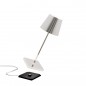 ZAFFERANO Poldina Mini Lampa dotykowa LED 30cm - srebrna ZAFFERANO Poldina Mini Lampa dotykowa LED 30cm - srebrna