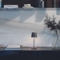 ZAFFERANO Poldina Mini Lampa dotykowa LED 30cm - srebrna ZAFFERANO Poldina Mini Lampa dotykowa LED 30cm - srebrna
