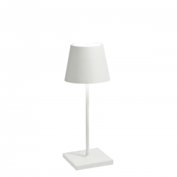 ZAFFERANO Poldina Mini Lampa dotykowa LED - biała