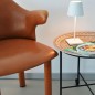 ZAFFERANO Poldina Mini Lampa dotykowa LED 30cm - srebrna vintage ZAFFERANO Poldina Mini Lampa dotykowa LED 30cm - srebrna vintage