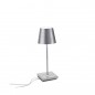 ZAFFERANO Poldina Mini Lampa dotykowa LED 30cm - srebrna vintage ZAFFERANO Poldina Mini Lampa dotykowa LED 30cm - srebrna vintage