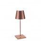 ZAFFERANO Poldina Mini Lampa dotykowa LED 30cm - miedziana vintage ZAFFERANO Poldina Mini Lampa dotykowa LED 30cm - miedziana vintage