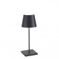 ZAFFERANO Poldina Mini Lampa dotykowa LED 30cm - antracyt