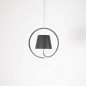 ZAFFERANO Poldina Suspens Lampa wisząca - antracyt ZAFFERANO Poldina Suspens Lampa wisząca - antracyt