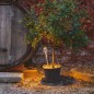 ZAFFERANO Poldina Picchetto Lampa dotykowa LED wbijana - corten ZAFFERANO Poldina Picchetto Lampa dotykowa LED wbijana - corten