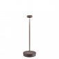 ZAFFERANO Swap Lampa dotykowa LED 29cm - corten ZAFFERANO Swap Lampa dotykowa LED 29cm - corten
