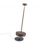ZAFFERANO Swap Lampa dotykowa LED 29cm - corten ZAFFERANO Swap Lampa dotykowa LED 29cm - corten