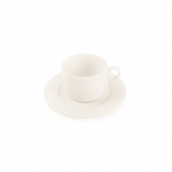 BONBISTRO Vista White Filiżanka ze spodkiem 200 ml