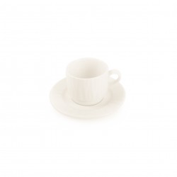 BONBISTRO Vista White Filiżanka do espresso ze spodkiem 100 ml