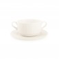 BONBISTRO Vista White Bulionówka ze spodkiem 280 ml