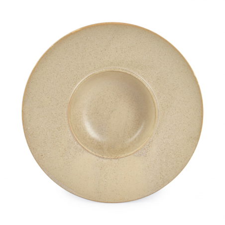 Cirro Beige Talerz głęboki z szerokim rantemv