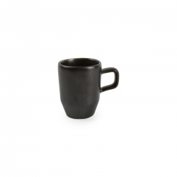 F2D CERES BLACK Filiżanka ze spodkiem 65 ml