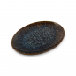 BONBISTRO Resto Brown Blue Półmisek owalny 26x19 cm BONBISTRO Resto Brown Blue Półmisek owalny 26x19 cm
