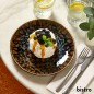 BONBISTRO Resto Brown Blue Talerz do pasty 26xH4,5 cm BONBISTRO Resto Brown Blue Talerz do pasty 26xH4,5 cm