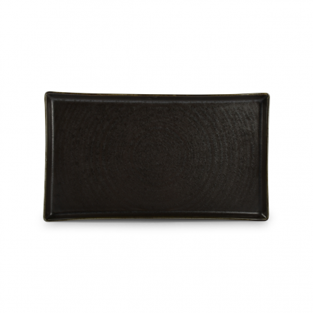 F2D Line Black Półmisek prostokątny 30x17 cm