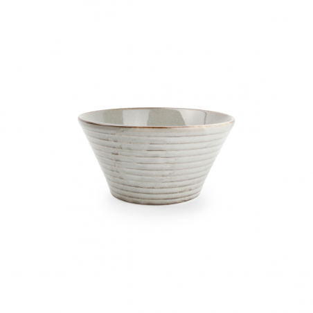 F2D Conical Grey Line Miska 13xH6,5 cm