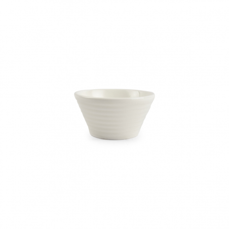 F2D Line White Miska stożkowa 8xH4 cm