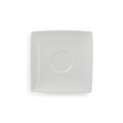 YONG Squito Filiżanka do espresso 80 ml biała ze spodkiem 10x10 cm