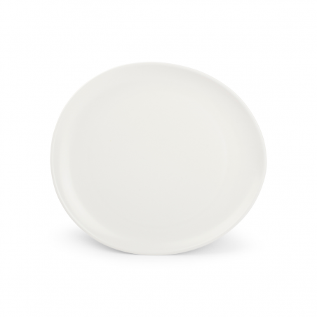 F2D CERES WHITE Talerz płaski 25x23 cm