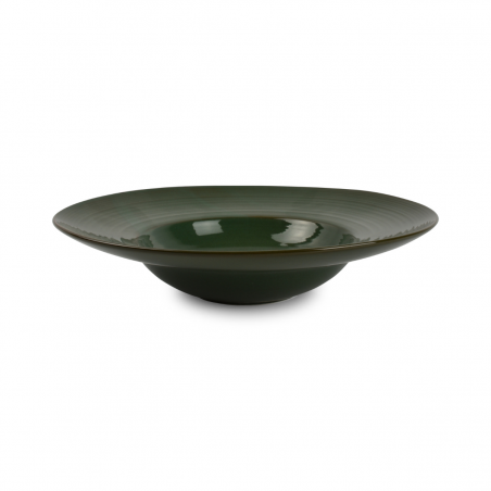 F2D Munduk Green Talerz do pasty z szerokim rantem 28/16xH6 cm