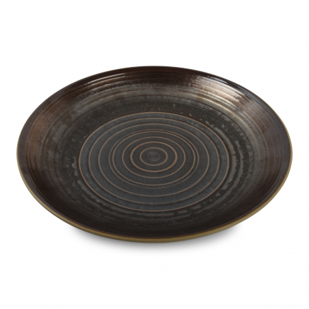 CHIC OSTRA Golden Półmisek głęboki 30xH5cm