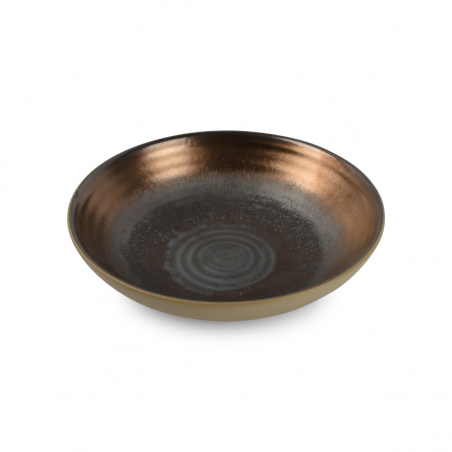 CHIC OSTRA Golden Talerz głęboki 18xH5cm