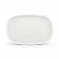 BONBISTRO Pila White Półmisek owalny 34x22xH2cm BONBISTRO Pila White Półmisek owalny 34x22xH2cm
