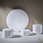 CHIC Roche White Naczynie do serwowania 30x12xH3 cm CHIC Roche White Naczynie do serwowania 30x12xH3 cm
