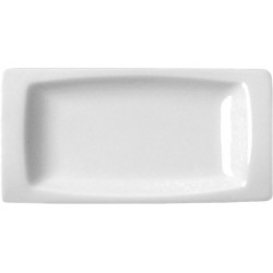 GONDOLA Półmisek prostokątny biały 18x9 cm
