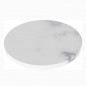 BROGGI Deco Blat marmur carrara, okrągły 19cm BROGGI Deco Blat marmur carrara, okrągły 19cm