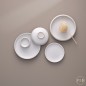 F2D Calca Chalk Miska nieregularna 19,5xH6cm F2D Calca Chalk Miska nieregularna 19,5xH6cm