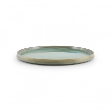 F2D Structo Turquoise Talerz płaski z pionowym rantem 24xH1,5cm