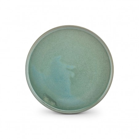 F2D Structo Turquoise Talerz płaski z pionowym rantem 28xH1,5cm
