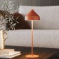 ZAFFERANO Amelie Lampa dotykowa LED - terracotta 12x34 cm ZAFFERANO Amelie Lampa dotykowa LED - terracotta 12x34 cm