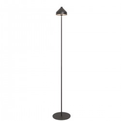 ZAFFERANO Amelie Lampa dotykowa LED stojąca- czarna 20x120 cm