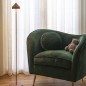 ZAFFERANO Amelie Lampa dotykowa LED stojąca- szałwiowa 20x120 cm ZAFFERANO Amelie Lampa dotykowa LED stojąca- szałwiowa 20x120 cm