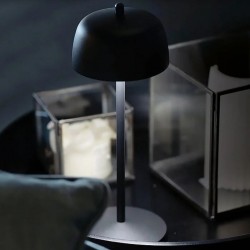 ZAFFERANO Circe Lampa dotykowa LED dimmer - black 11x30 cm