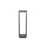 ZAFFERANO Home Solar Lampa LED - ciemny szary 14x14x50cm ZAFFERANO Home Solar Lampa LED - ciemny szary 14x14x50cm