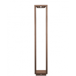 ZAFFERANO Home Solar Lampa LED - corten 14x14x100cm