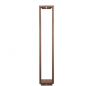 ZAFFERANO Home Solar Lampa LED - corten 14x14x100cm ZAFFERANO Home Solar Lampa LED - corten 14x14x100cm
