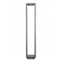 ZAFFERANO Home Solar Lampa LED - ciemny szary 14x14x100cm ZAFFERANO Home Solar Lampa LED - ciemny szary 14x14x100cm