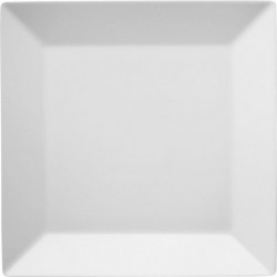 BASICO Talerz deserowy kwadratowy biały 19 cm