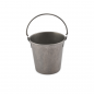 BONBISTRO Serve Silver Wiaderko małe 10,5xH10,5 cm BONBISTRO Serve Silver Wiaderko małe 10,5xH10,5 cm