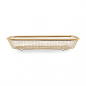 BONBISTRO Serve Gold Koszyk 31x13xH5,5 cm BONBISTRO Serve Gold Koszyk 31x13xH5,5 cm