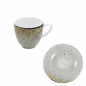 CV Rustico White Filiżanka ze spodkiem 100 ml CV Rustico White Filiżanka ze spodkiem 100 ml