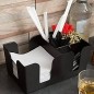UTP Bar Caddy Black Pojemnik organizer na sztućce 24,5x15 cm UTP Bar Caddy Black Pojemnik organizer na sztućce 24,5x15 cm
