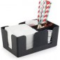UTP Bar Caddy Black Pojemnik organizer na sztućce 24,5x15 cm UTP Bar Caddy Black Pojemnik organizer na sztućce 24,5x15 cm