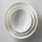 CHIC Contour White Miska 11,5x11xH4 cm CHIC Contour White Miska 11,5x11xH4 cm