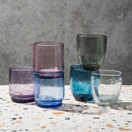 F2D Kolon Pink Szklanka 380 ml (Zestaw 4 szt.)