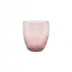 F2D Crackle Pink Szklanka 250 ml (Zestaw 4 szt.)